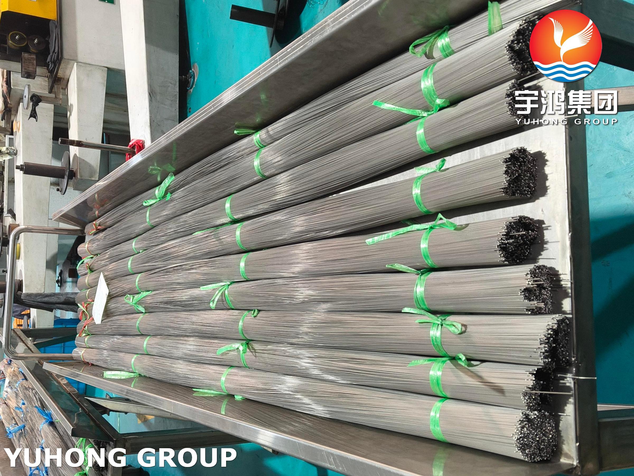 SUS304 Stainless Steel Capillary Tube , Medical Hypodermic Tube For Disposable Syringe