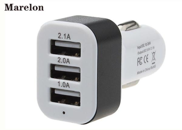 Data Transfer USB Car Charger / Mobile Phone Charger Prevent Short Circuit