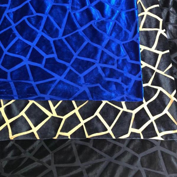 Animal Flower Pattern Polyester Silk Burnt Out Velvet Velour Fabric