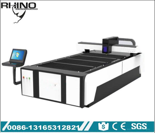 Raycus 1KW Fiber Laser Cutting Device , Industrial Laser Metal Cutting Table