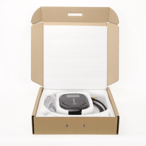 7КВт Домашнее использование Электрическое транспортное средство Точка AC EV Стенная коробка со станцией, установленной дома