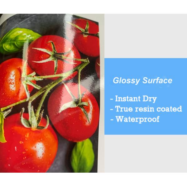 Waterproof 260gsm Glossy RC Photo Paper A4/A3/4R/8.5