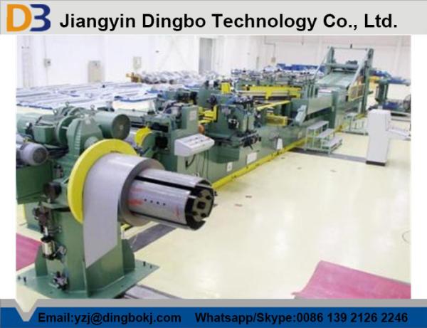 DBCTL -2x850  Steel Slitting Line , Cut To Length Machine Big Production Capacity
