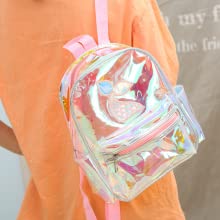 Backpack Student School Daypack Travel Caming Bag For Women Girls, Drawstring Bags, Multicolor rainbow