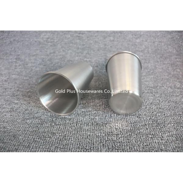 Single Wall Food Grade Stainless Steel Juice Cup 500ml Capacity