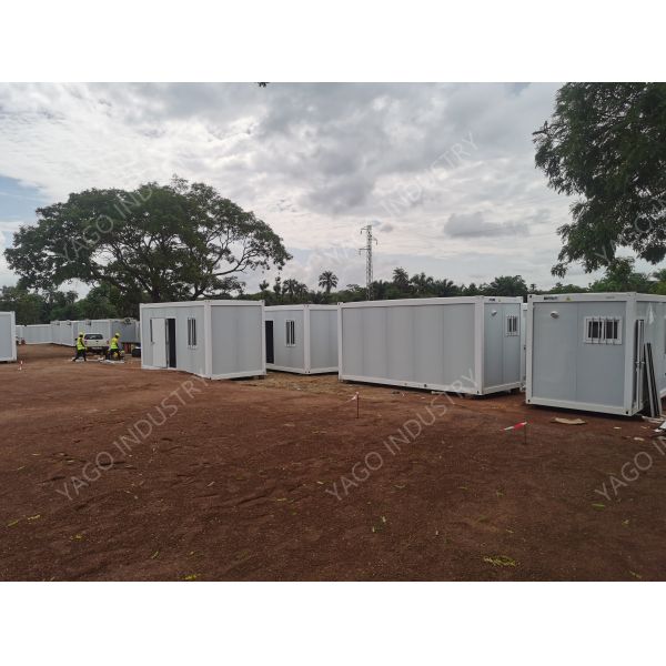 ISO Certificated Shipping Prefab Folding Container House 40ft Eco Friendly