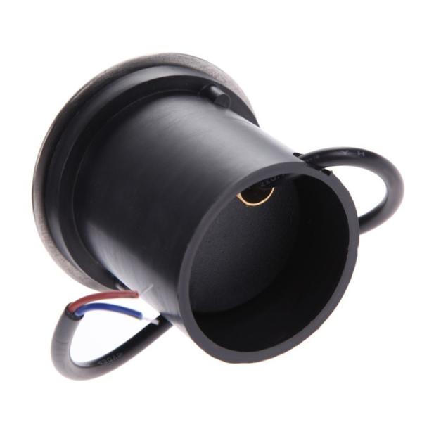 Matte Black In Ground Landscape Lights 110 lumen/W IP65 Protection