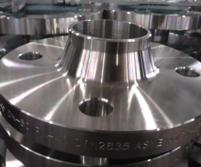 AISI DIN 2635 PN40 Flange Corrosion Resistant Stainless Steel Weld Neck