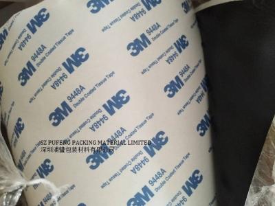 9448A 3M Fita Adesiva Acrílica Resistente ao Calor Dupla Face, Fita Translúcida de Tecido Não Tecido