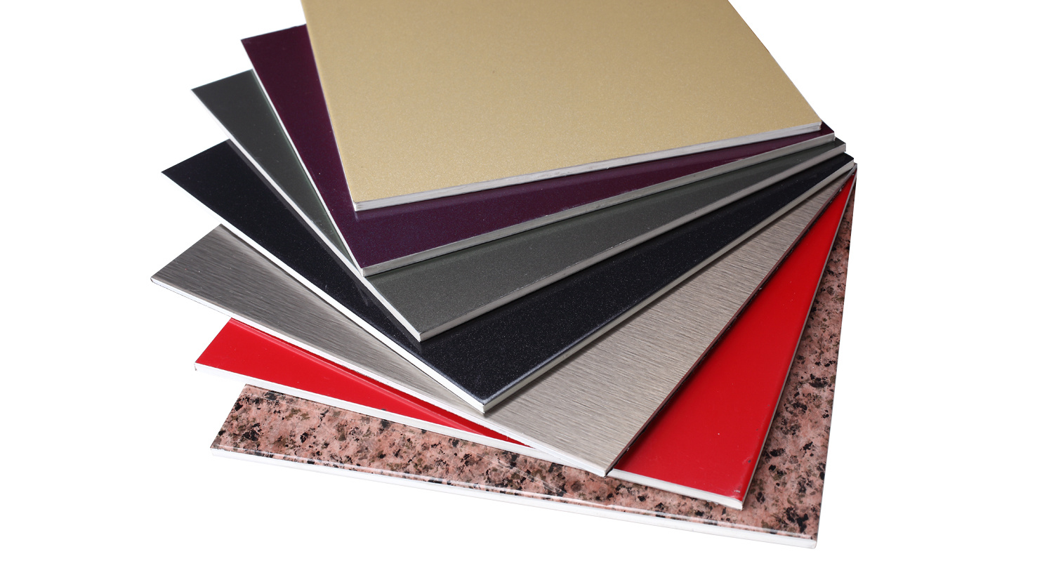 Orange Fire resistant Rated Aluminum Composite Panel B1 A2 Grade ACP Fireproof External Wall Cladding