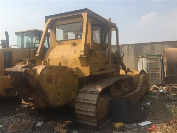 Used Caterpillar Bulldozer D7G 3306T engine 20T weight with Original Paint and air condition for sale