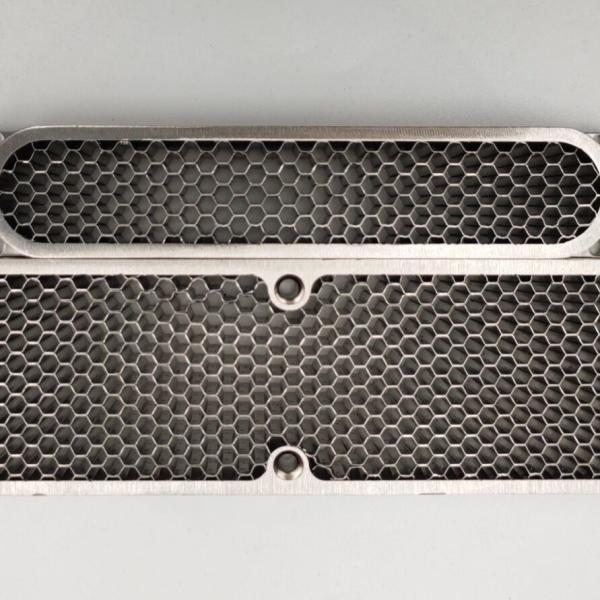 Accept Customized Size 300*300mm Stainless Steel Honeycomb Ventilation With Various Frame