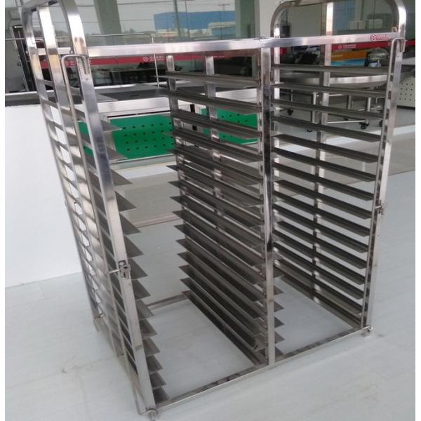 stainless steel bakery oven trolleys
