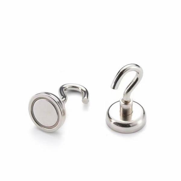 Composite Strong Magnetic Hook D90*h18-M10 D3.54 inch*h0.71 inch with NdFeB Magnet