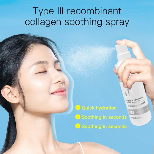 KM Custom Logo White Label Facial Spray Soothing Moisturizing Repairing Skin Care Products for Home Spa Use Whitening Lightening