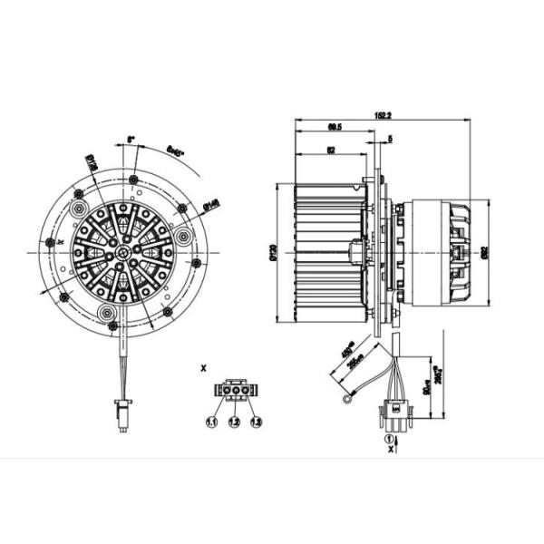 Части Heller МОТОРА R2E120-AO16-09 HELLER запасные для RH2 RH3 RH5
