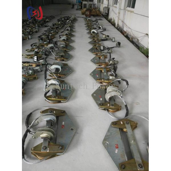 Quick-Adjust Multiple Fission Conductor Lifter with 120-250mm Hook Slots and 2x12-8x40KN Rated Load