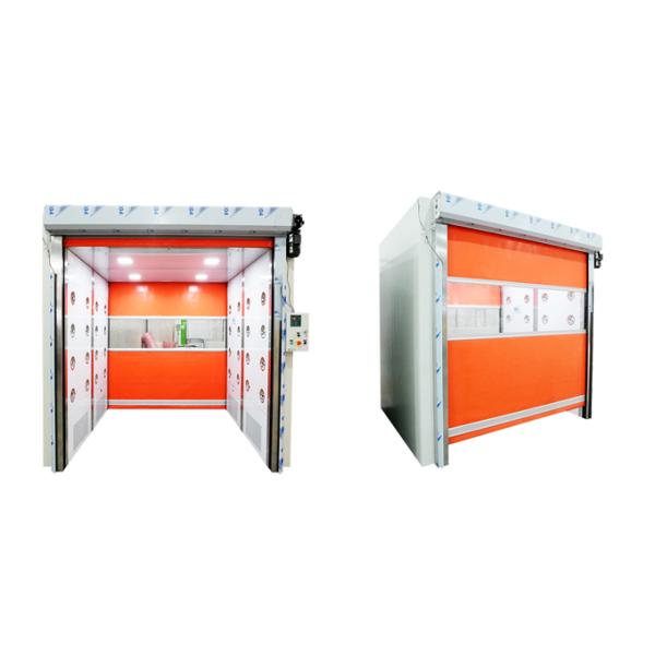 Нержавеющая сталь ЕВА тоннеля ливня воздуха груза двери 27m/S шторки PVC герметизируя