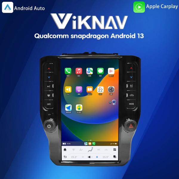 VIKNAV 11.8 インチカーラジオ ドッジ・ラム 1500 (2020 2021 2022 2023) タッチスクリーンマルチメディアプレーヤー