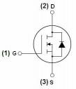 AP15N10S Mos Field Effect Transistor / 15A 100V Logic Mosfet Switch