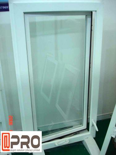 Open Out Two Leaf Glass Aluminum Casement Windows / Powder Coated Swing Windows casement series CASEMENT HANDLE casement