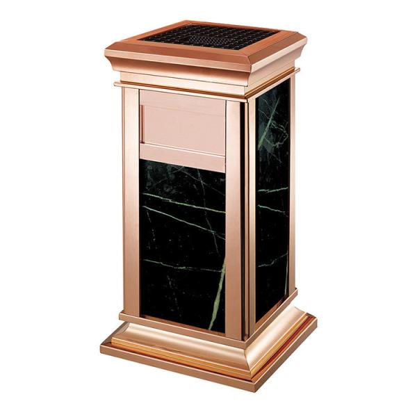 Customized Hotel Lobby Trash Cans Hotel Garbage Cans Foot Pedal