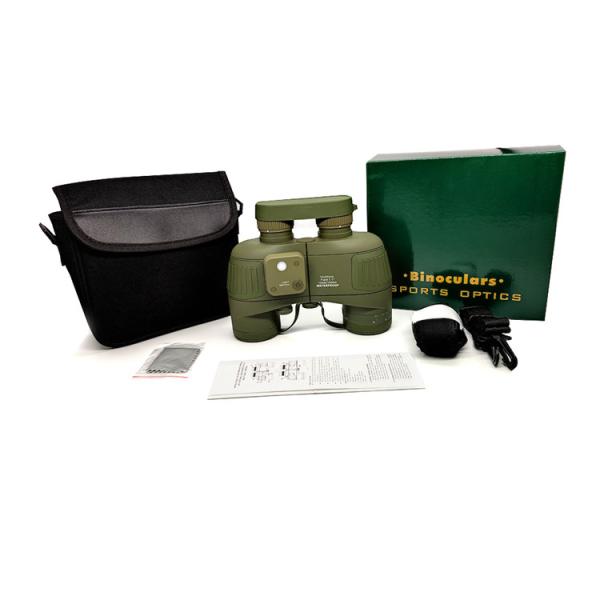 10x50 Military Marine Binocular Telescope Fogproof With Rangefinder