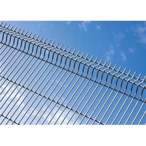 Outdoor Temporary Galvanized Wire Welded Mesh Fence High Security 3-5mm Diameter
