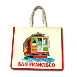 100% cotton beach bag