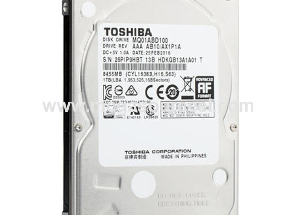 Toshiba 1 TB Internal HD - SATA - 2.8 - 5,400 rpm - MQ01ABD100
