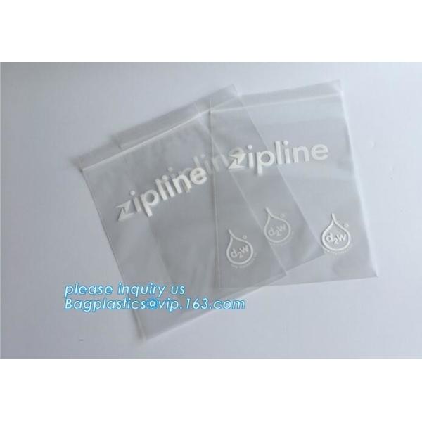 sealing double bag with zipper top for products packing, 5KG resealable rice bag with zipper, bag plastic breast milk st