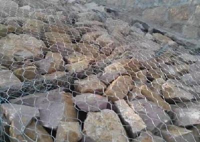 Real Gabion Mesh Manufacturer 8X10cm Wire 2.7mm / 3mm Galvanized Gabion Box
