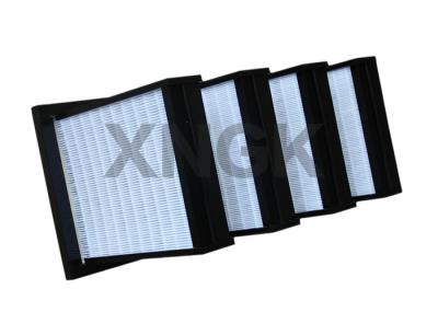 Turbulence Airflow Rigid Pocket Filter , Efficiency F8 Polyester Air Filter For HVAC System