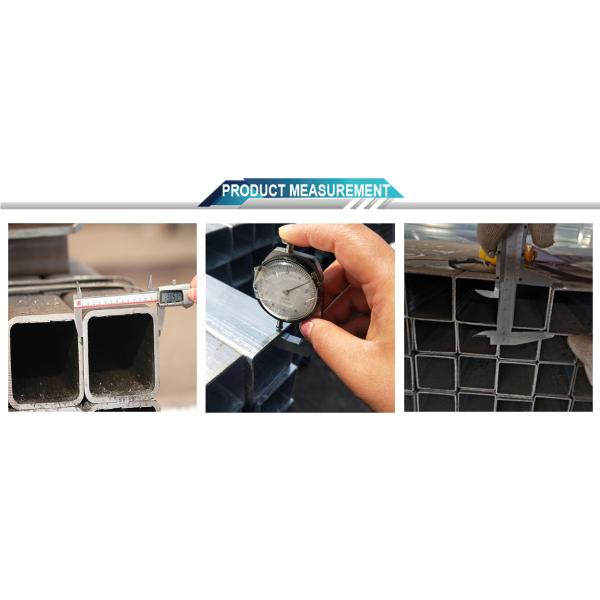 Carbon Black Iron Painted Surface Seamless Pipe Section 75x35 Carbon Steel Square Tubes Bending