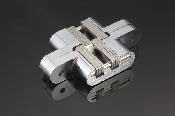 Electroplated Heavy Duty Hidden Door Hinges Multipurpose Anticorrosive