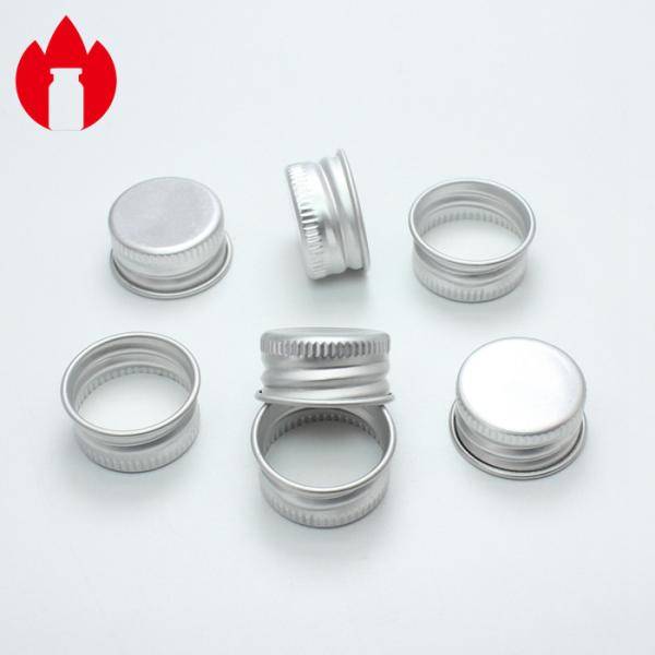 Couvercles à vis métalliques en aluminium de 20 mm