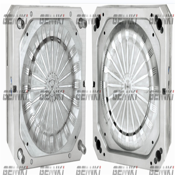 Крышка крышки зеркала бегуна прессформы впрыски 2344 полости PS PP 2738 одиночные холодная