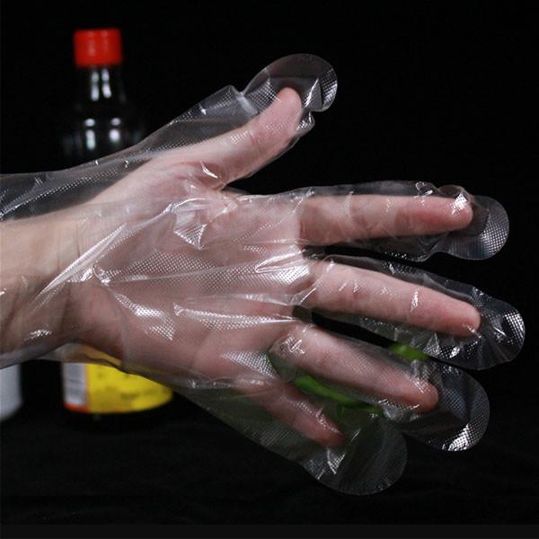 PE Disposable Plastic Glovese For Hand Care Isolation Cooking Rainwater Isolation