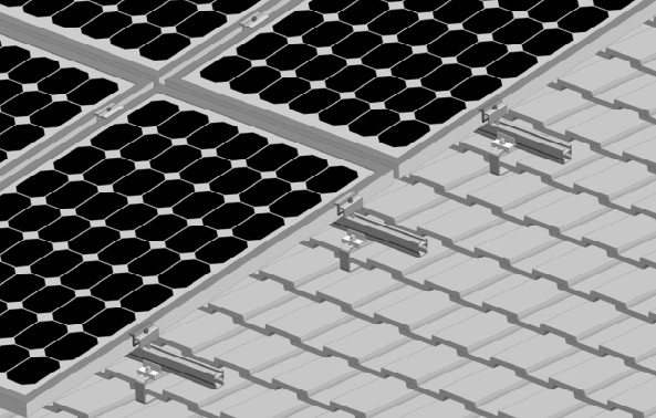 Крыша гибкости закрепляет структуру вешалки панели солнечных батарей системы сол