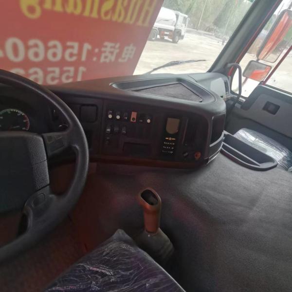 National Heavy Truck 8X4 Dump Truck Hydraulic Steering Air Conditioner Cab Included