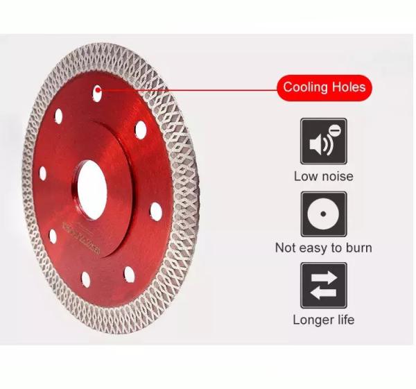 4.5 Inch Diamond Saw Blade Granite Marble Porcelain Tile Ceramic Cutting Sintered