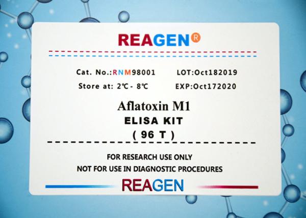Aflatoxin M1 ELISA Test Kit Mycotoxin ELISA Kit Use For Milk  Certificate