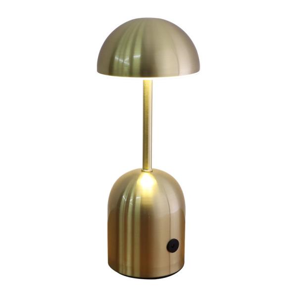 CE Rechargeable LED Desk Lamp 3 Colors Cordless Mushroom Table Light