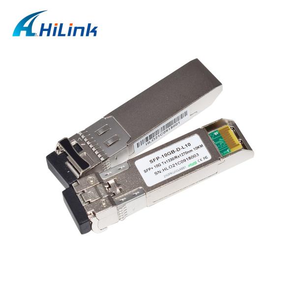 OS DOM SFP do módulo 10KM LR 1270/1330nm LC do transceptor do WDM 10G SFP+ BIDI SFP
