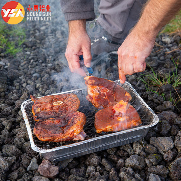 Barritas desechables de parrillaje de carbón instantáneo Grill de una sola vez Grill desechable