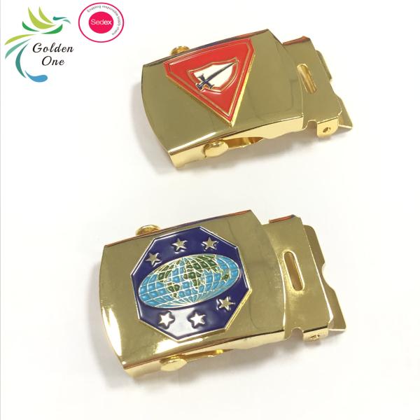 Metal Custom Made Belt Buckles Zinc Alloy Garment Accessories
