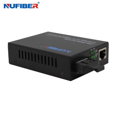 Duplex Multimode 1310nm 2KM SC Fiber Media Converter