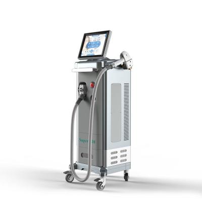 Vertical Type 755nm 808nm 1064nm Triple Diode Laser Hair Removal For Clinic