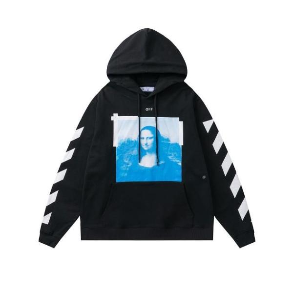 Replica Off White Hoodies Mona Lisa Design OW For Skateboard Players