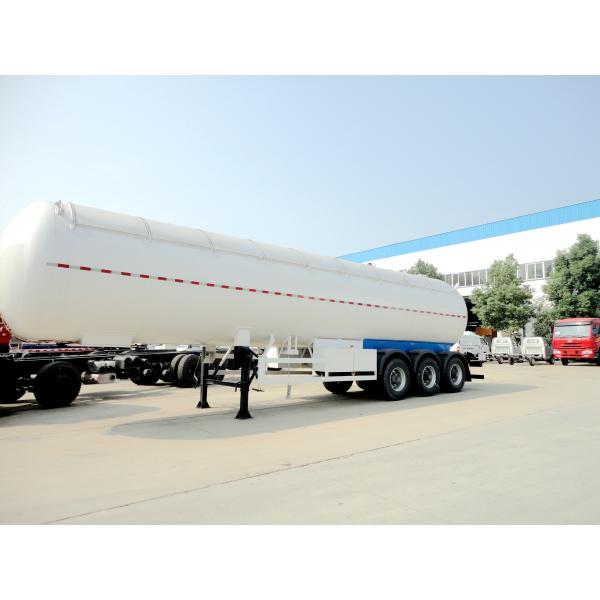 3 Axle 50000 L LPG Tank Semi Trailer 50M3 25T 56M3 Volume Customized ISO 9001 Approved